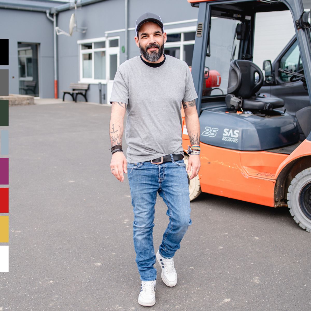 T-Shirt mit individuellem Druck