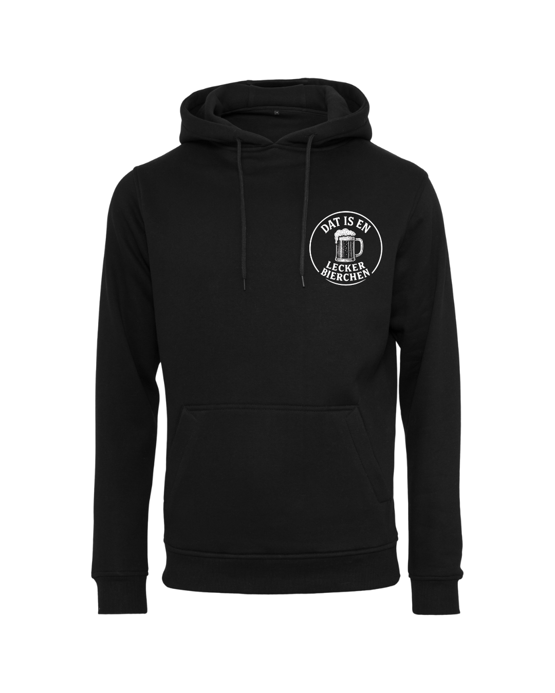 Hoodie inkl Druck in schwarz