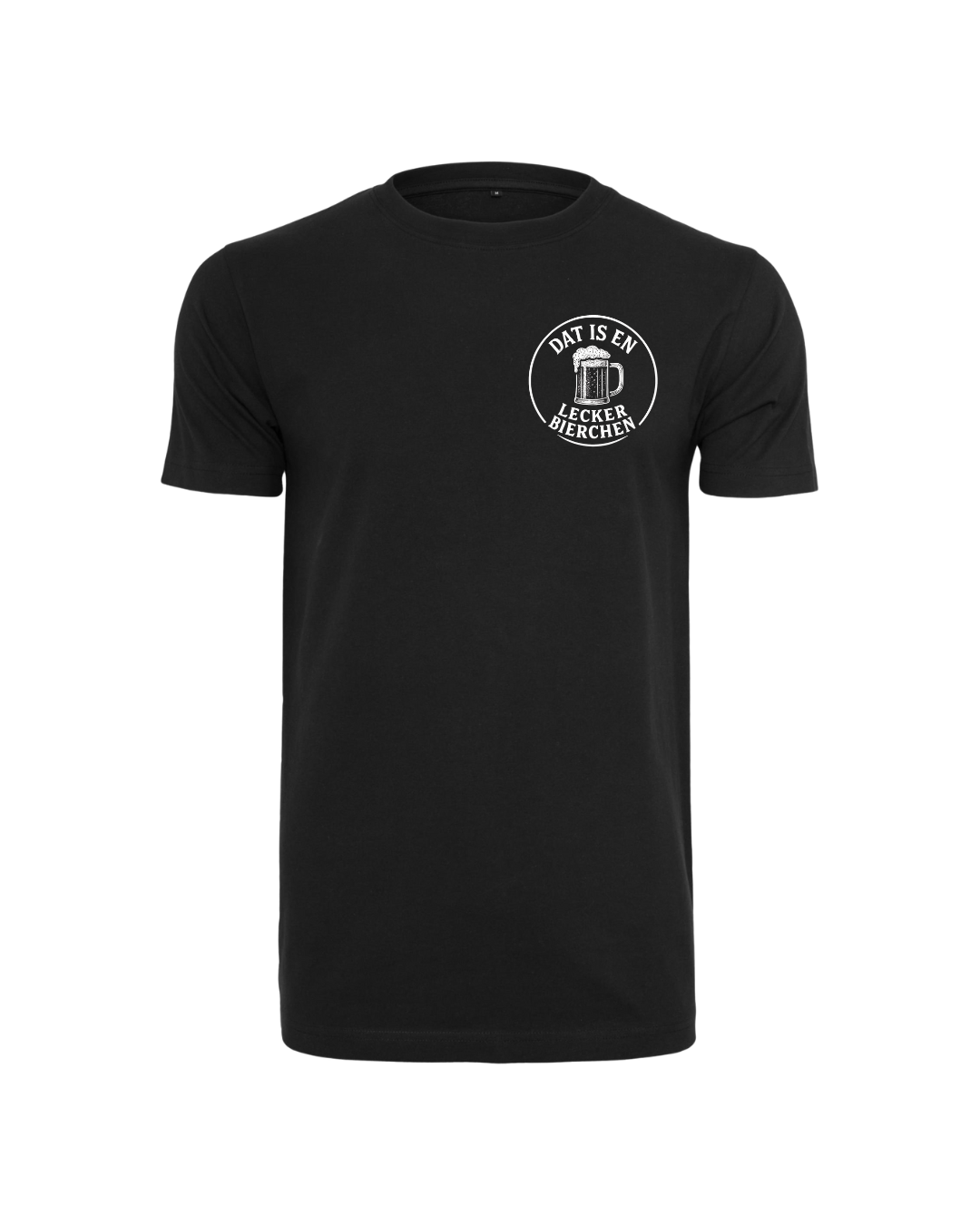 T-Shirt inkl Druck in schwarz
