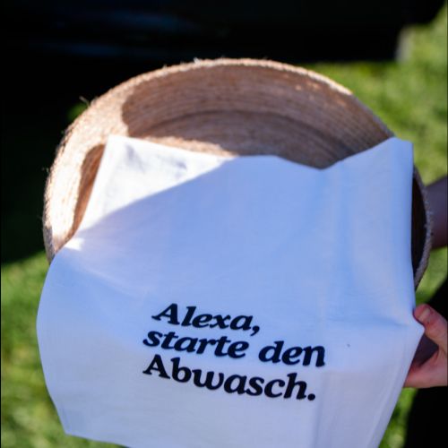 Jute Tablett