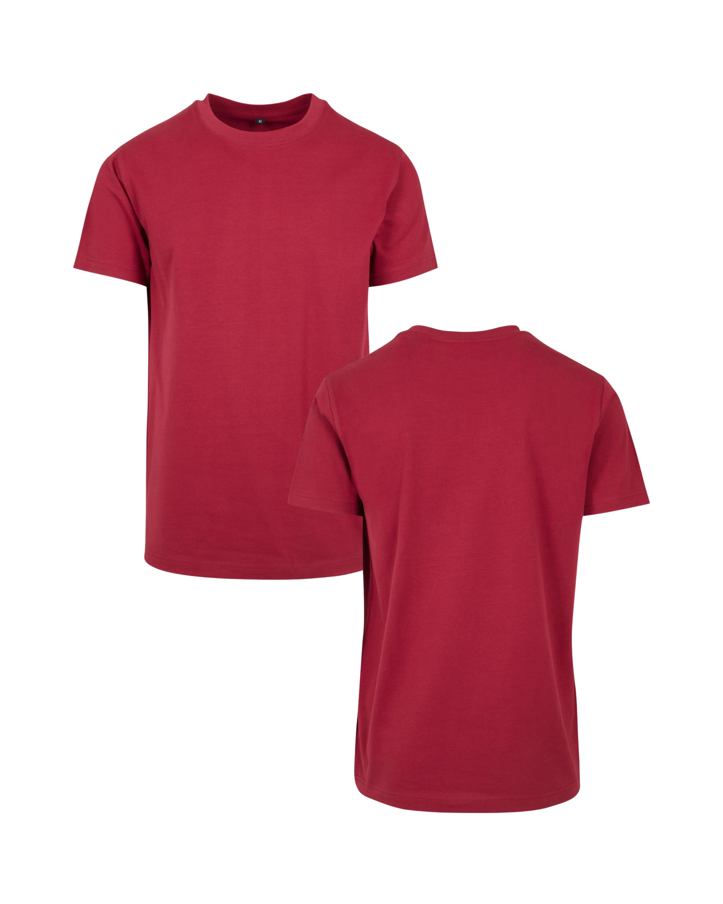 T-Shirt inkl Druck in burgundy