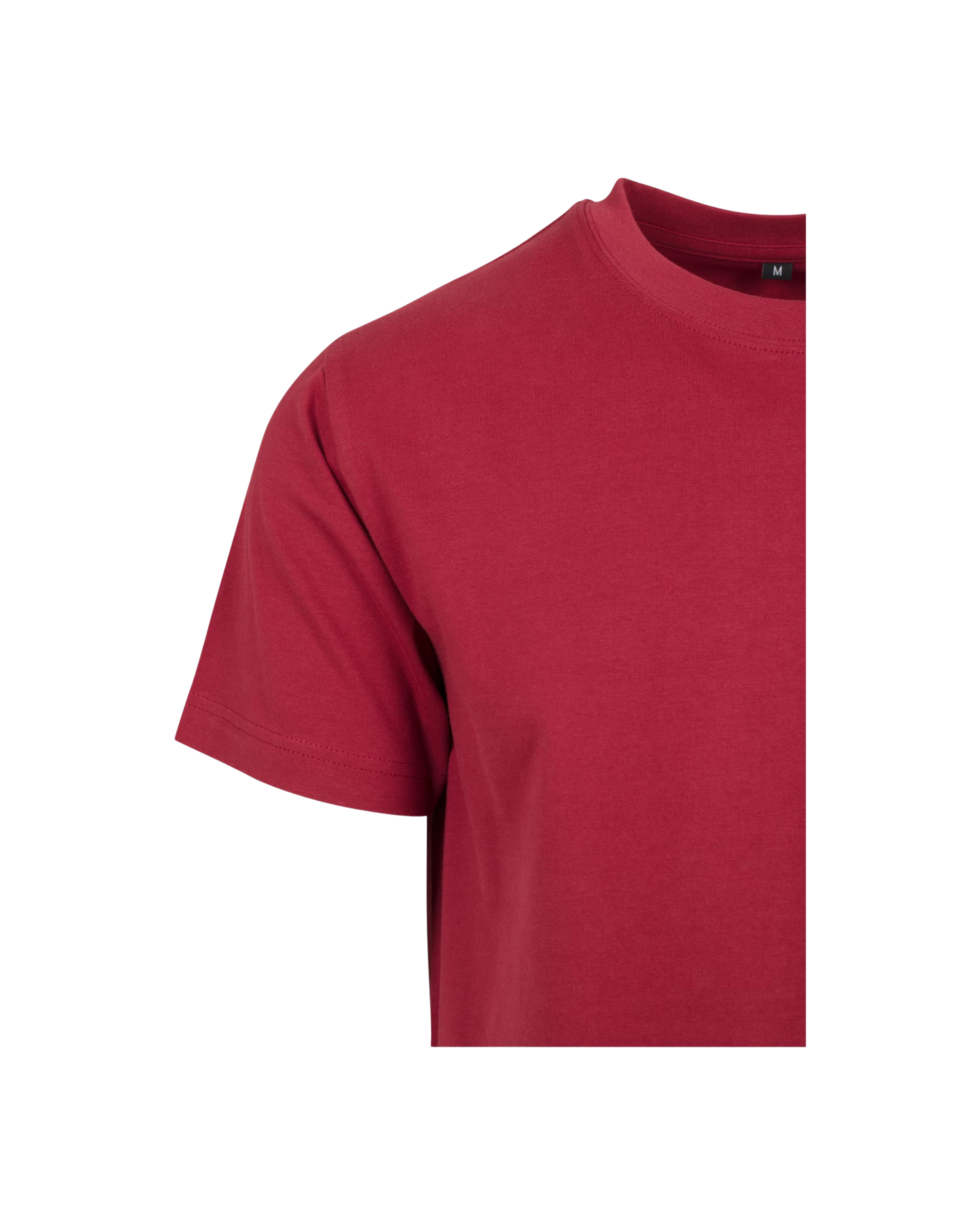 T-Shirt inkl Druck in burgundy
