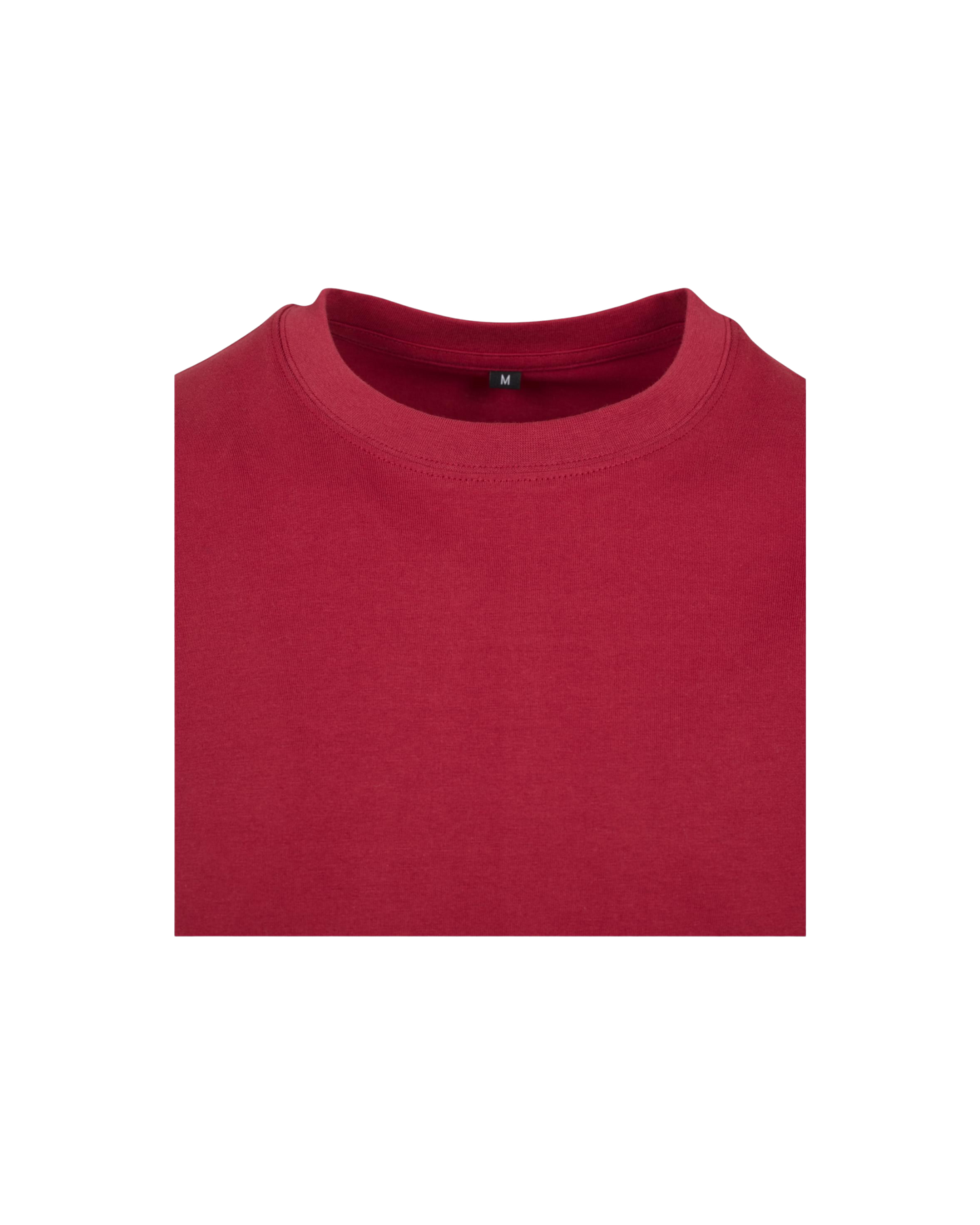 T-Shirt inkl Druck in burgundy