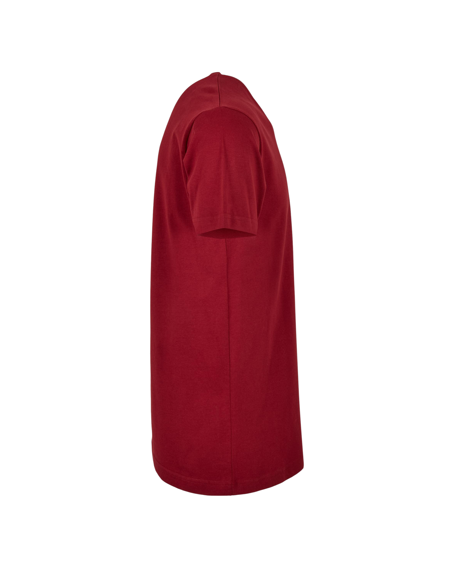 T-Shirt inkl Druck in burgundy