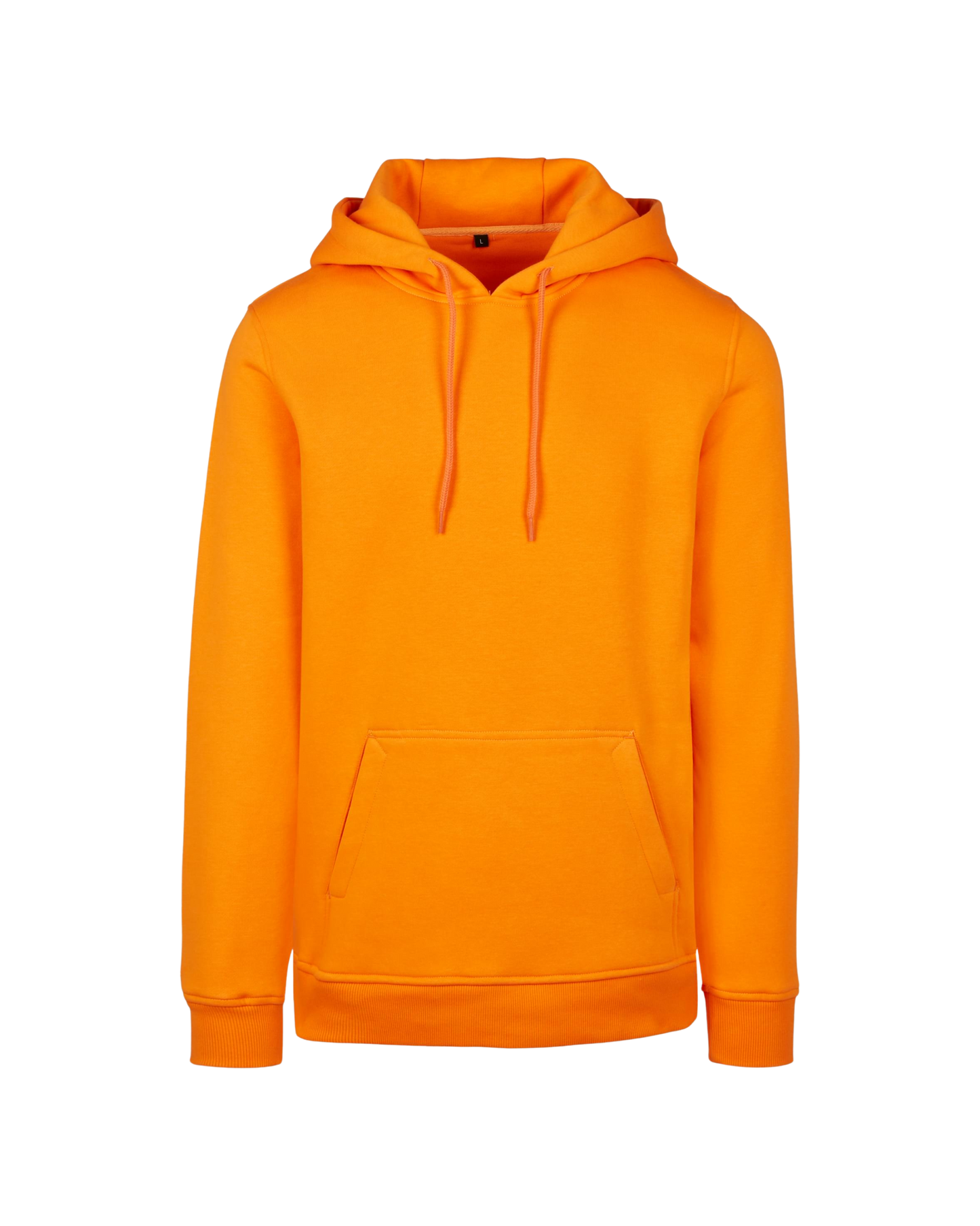 Hoodie inkl Druck in paradise orange