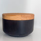 Dose mit Holzdeckel