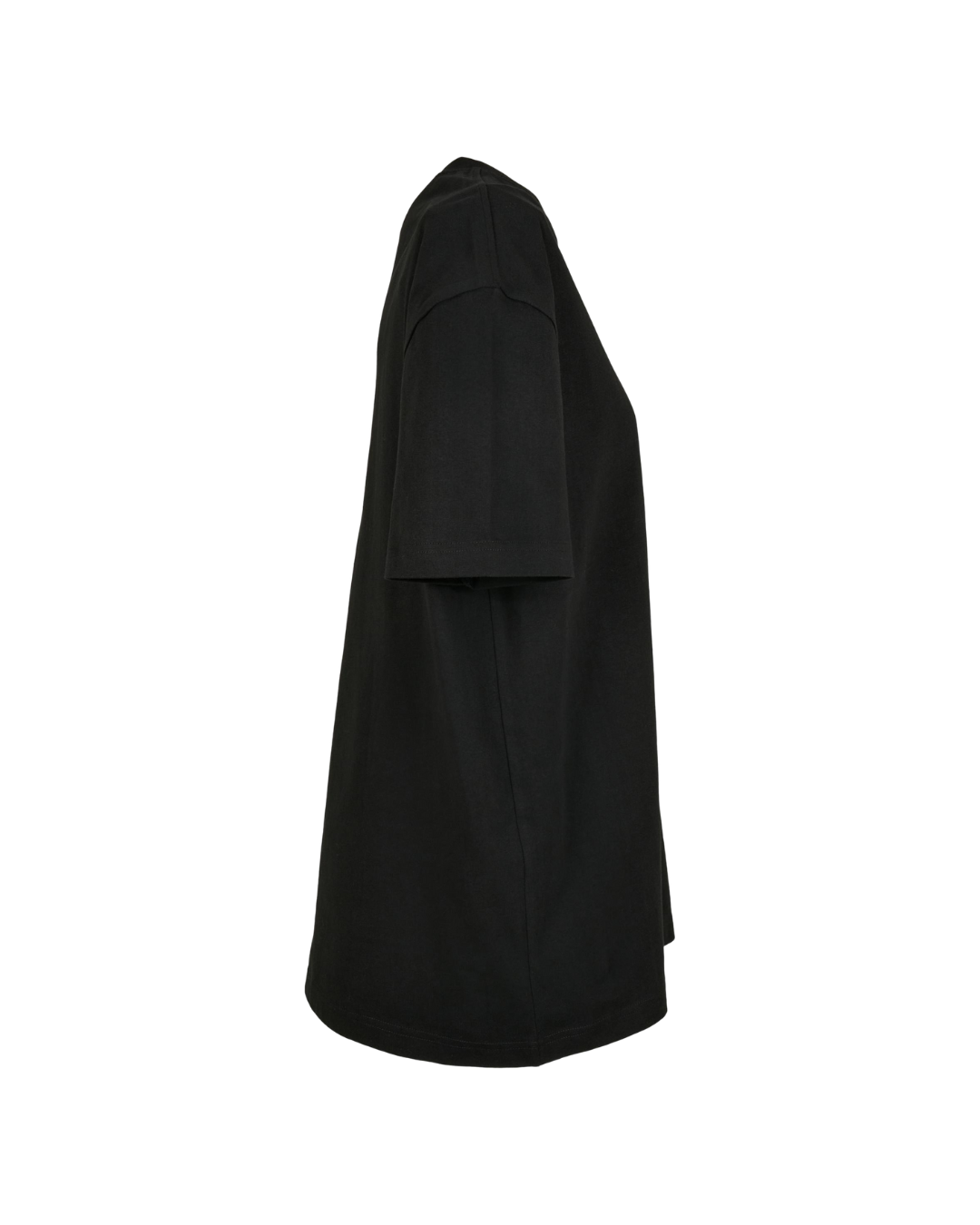 Ladies oversized boyfriend T-Shirt schwarz