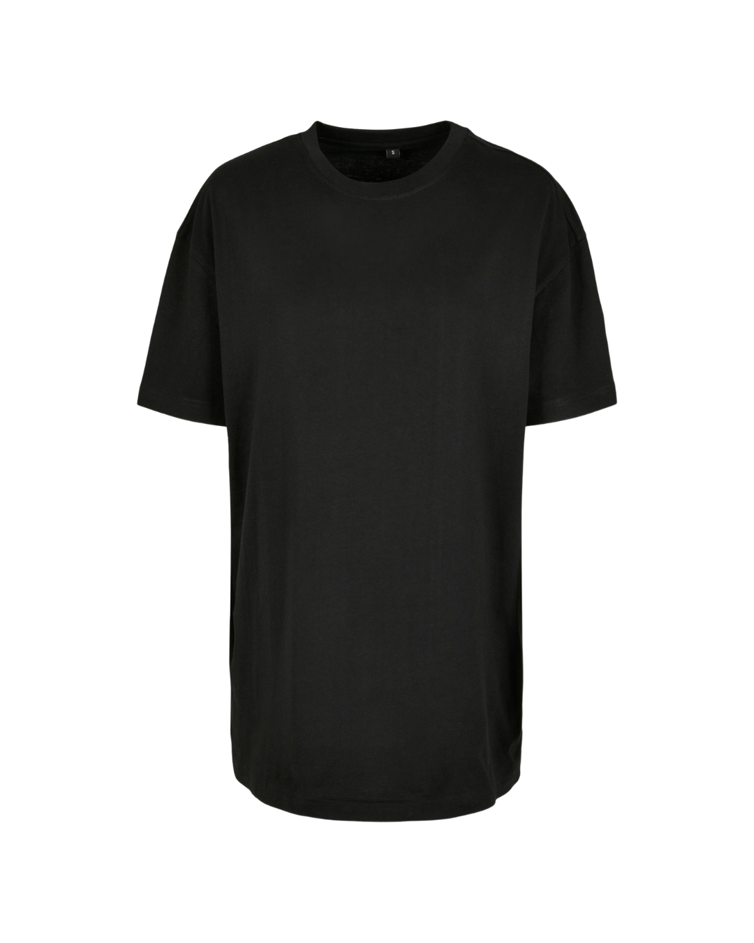 Ladies oversized boyfriend T-Shirt schwarz