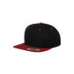 Snapback mit Farbkontrast black/red