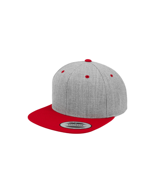 Snapback mit Farbkontrast grey