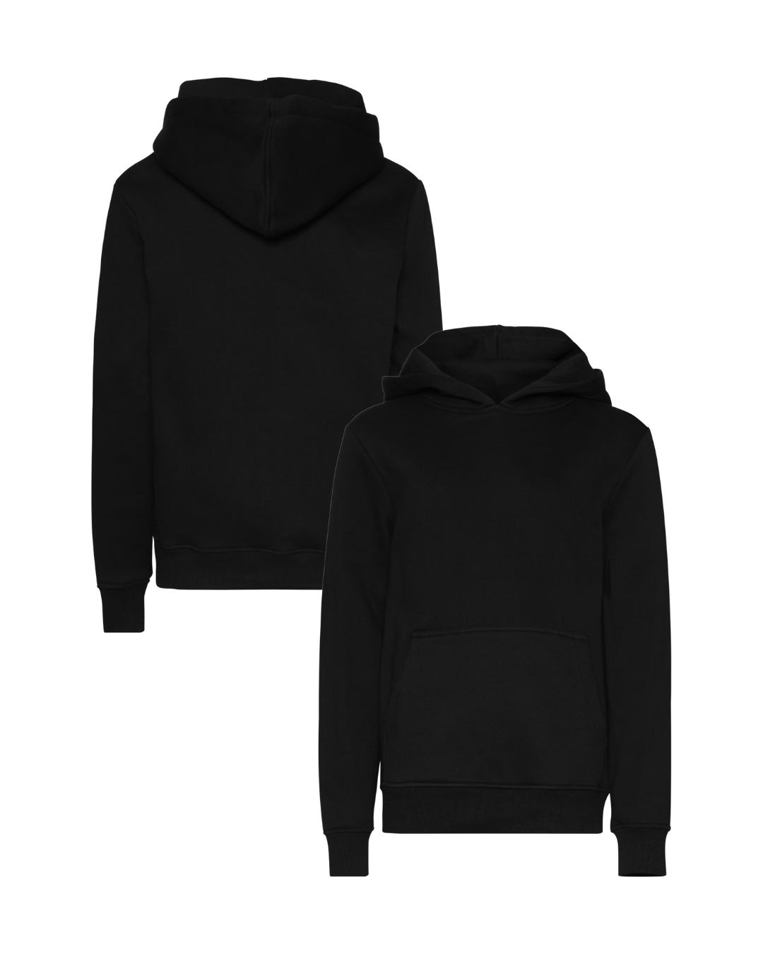 Kinder Hoodie schwarz