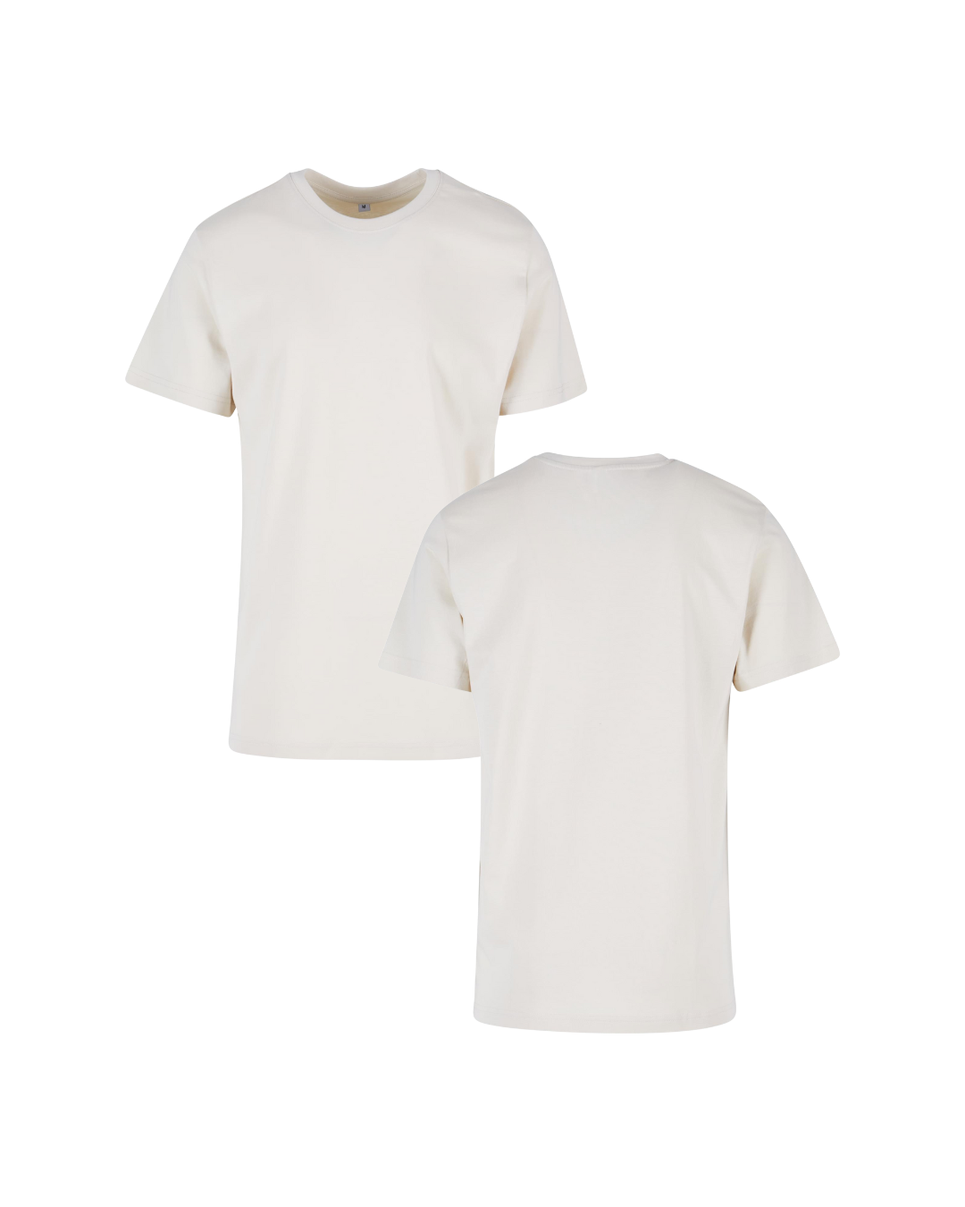 T-Shirt inkl Druck in marshmallow