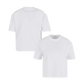 Ladies Loose Fit weiss