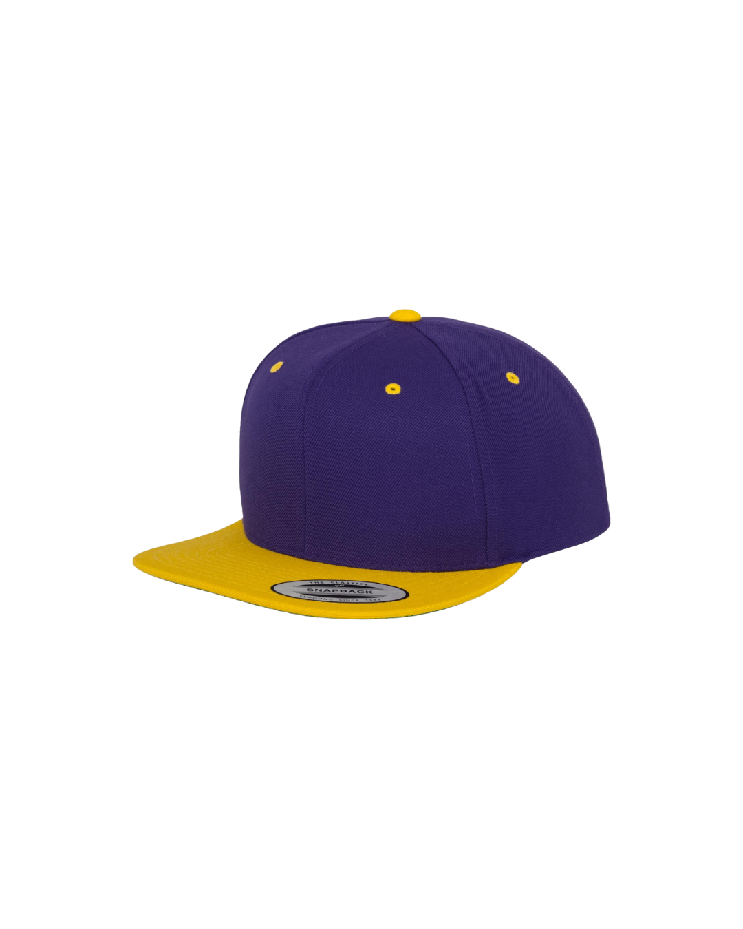 Snapback mit Farbkontrast pur/gold