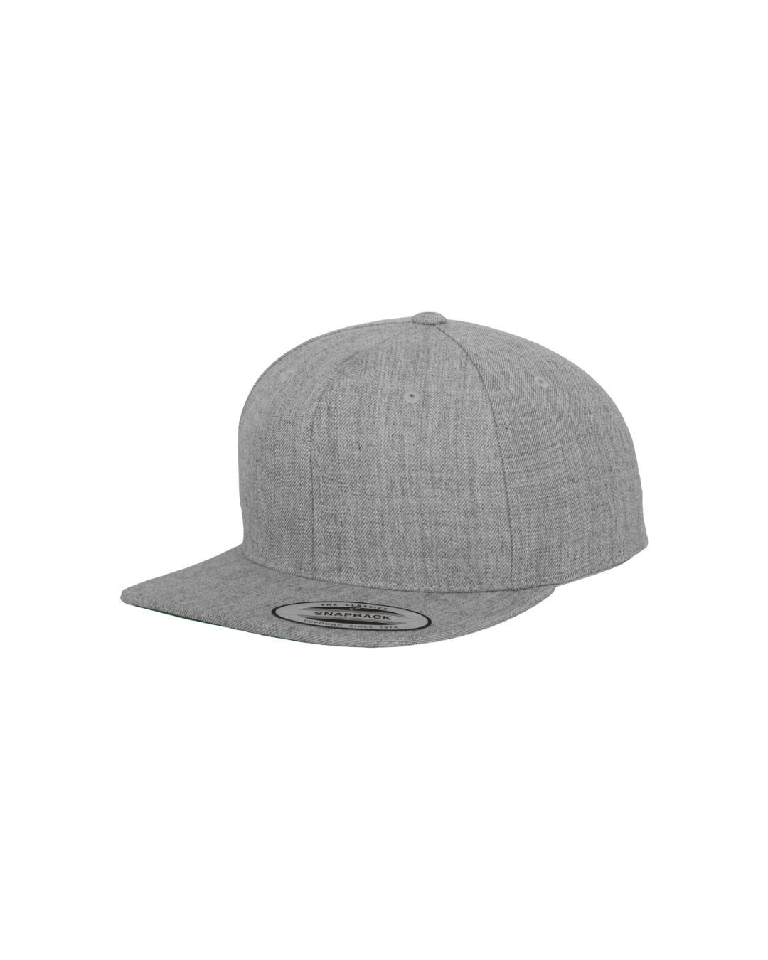 Snapback mit Farbkontrast heather