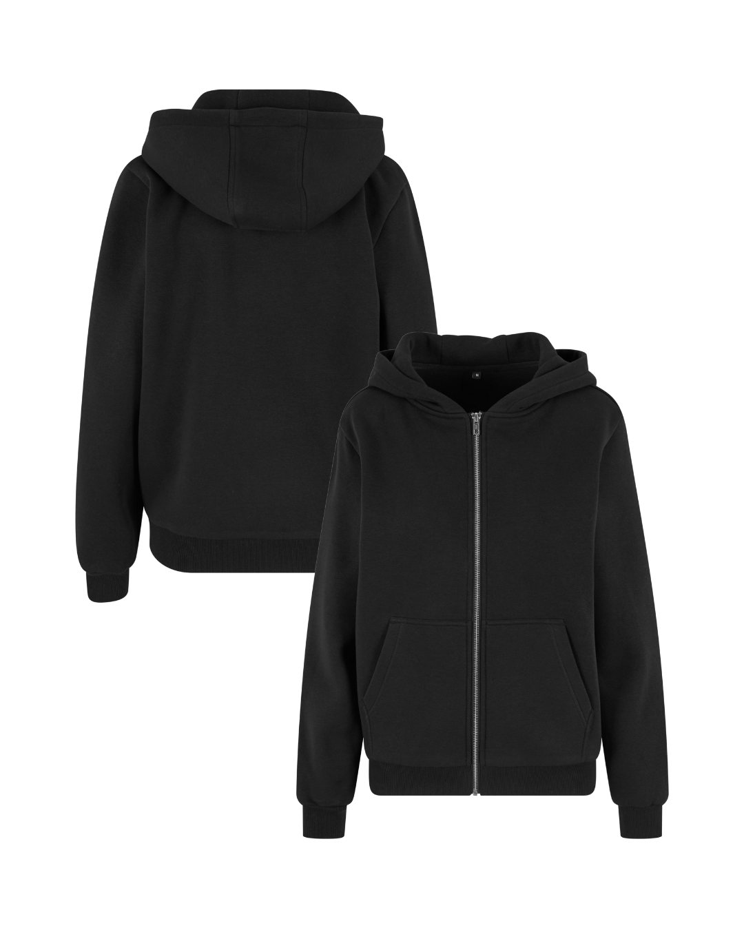 Ladies Zipper schwarz