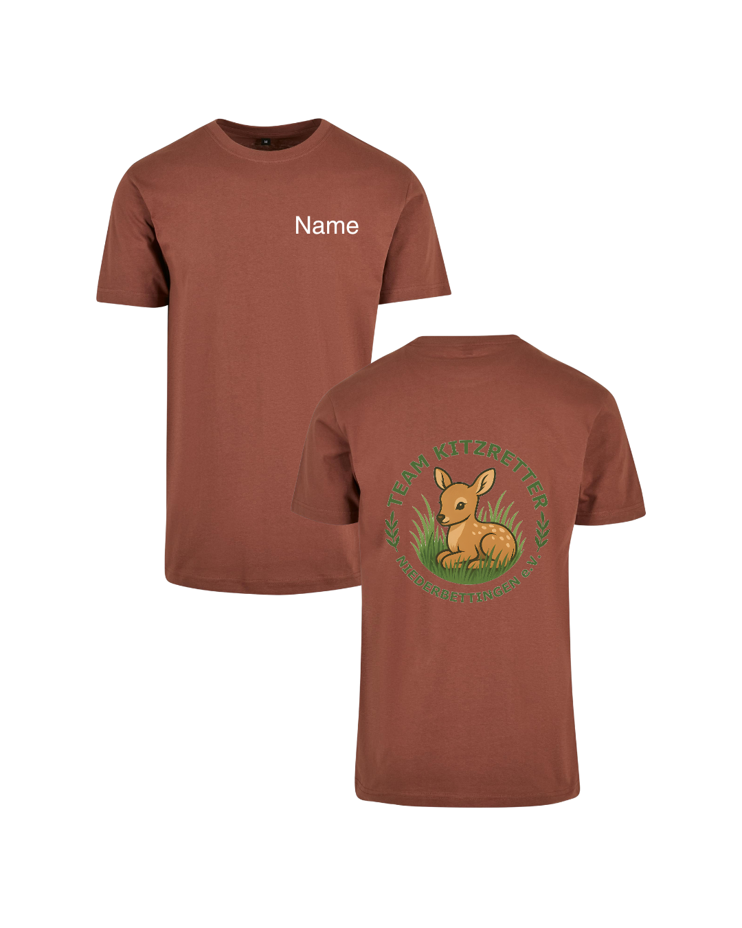 T-Shirt inkl Druck Rehkitzretter