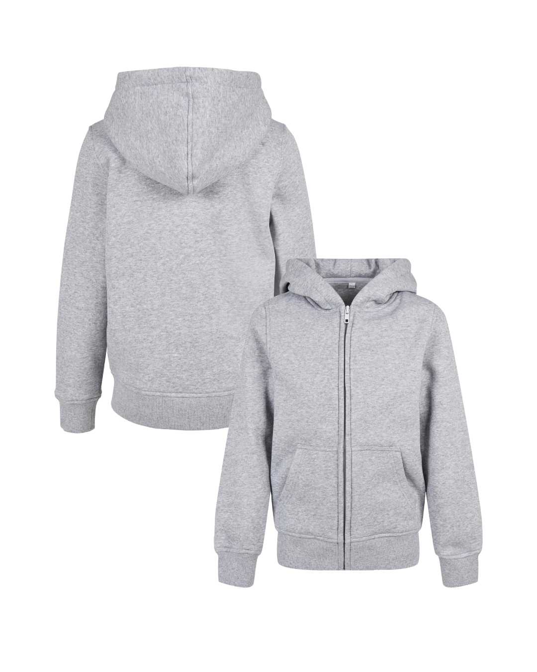Kinder Zipper heathergrey