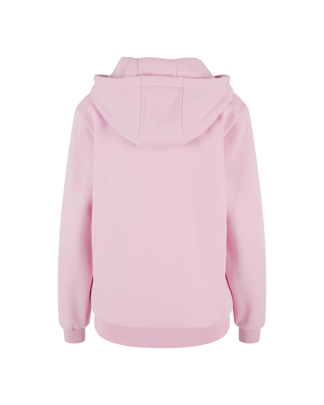 Ladies Fluffy Hoodie - rosa