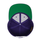 Snapback mit Farbkontrast purple