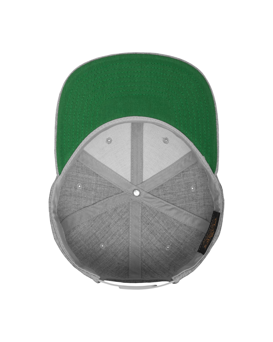 Snapback mit Farbkontrast heather