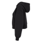 Ladies cropped Zipper schwarz
