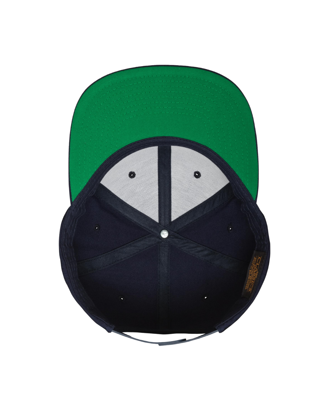 Snapback mit Farbkontrast darknavy grün