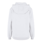 Ladies Fluffy Hoodie - white