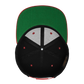 Snapback mit Farbkontrast black/red