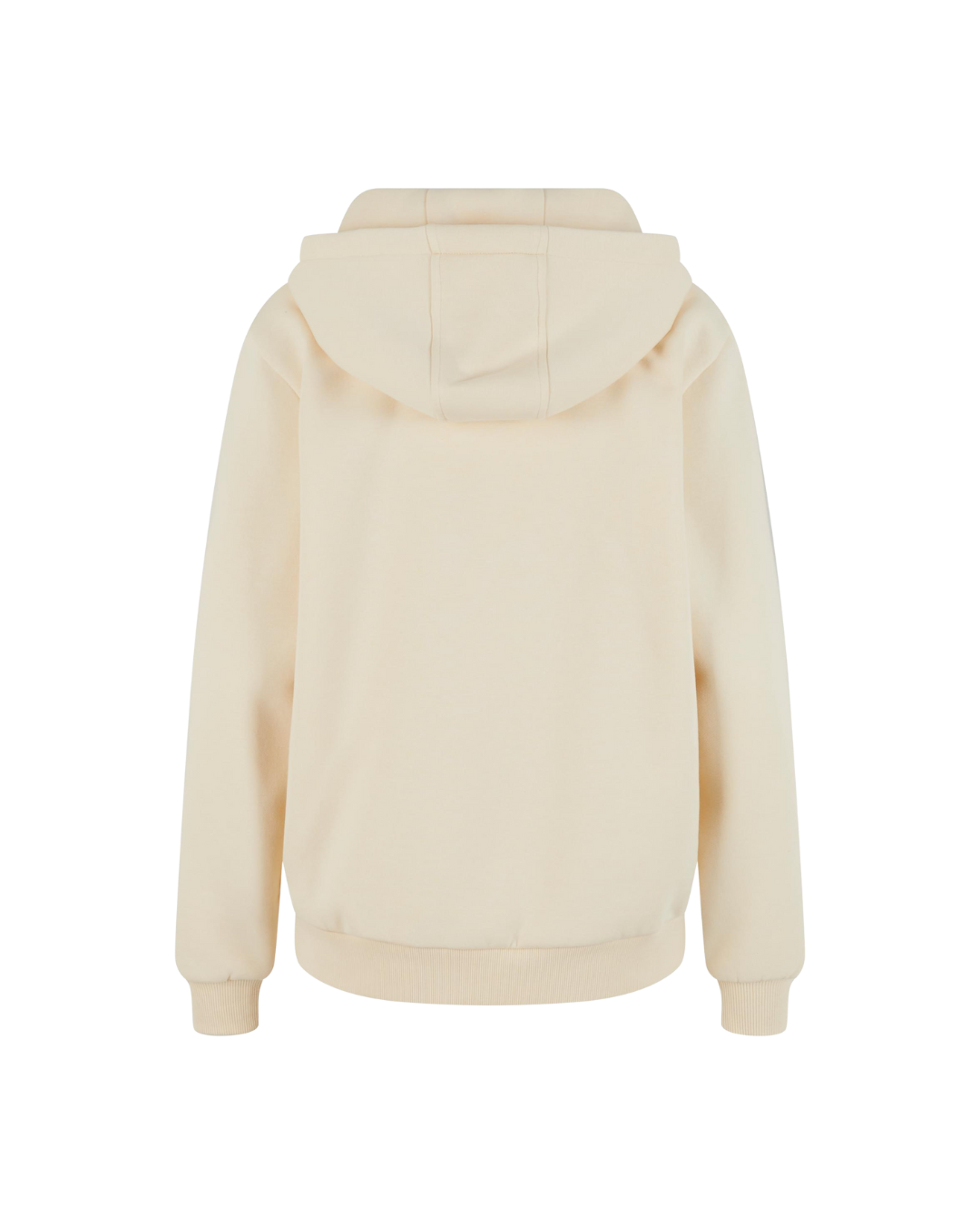 Ladies Fluffy Hoodie - whitesand