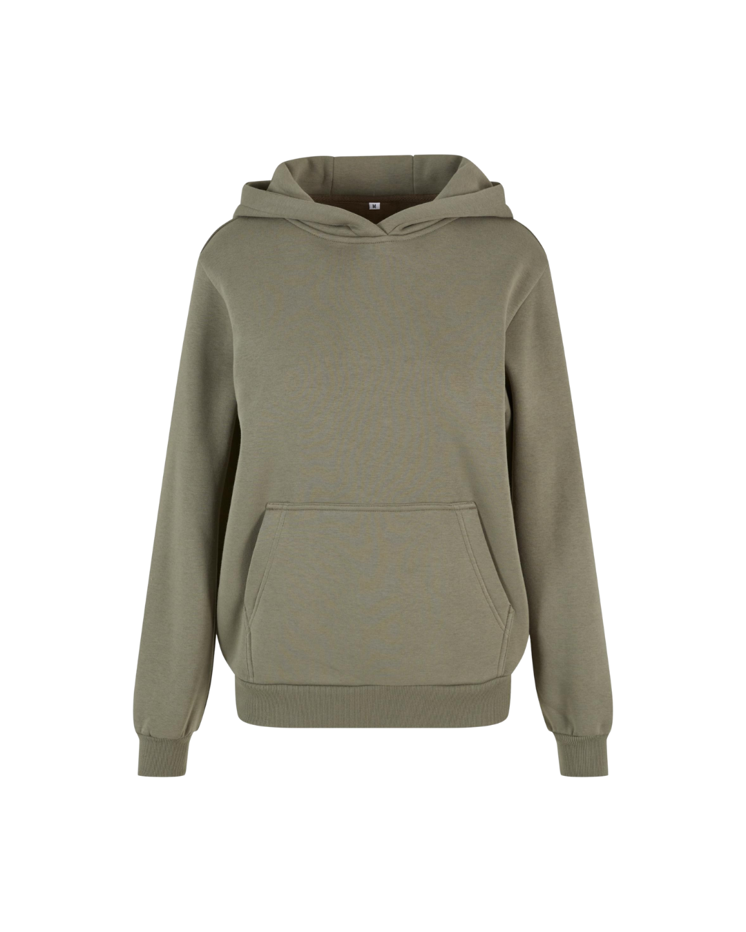 Ladies Fluffy Hoodie - oliv