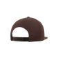 Snapback mit Farbkontrast brown
