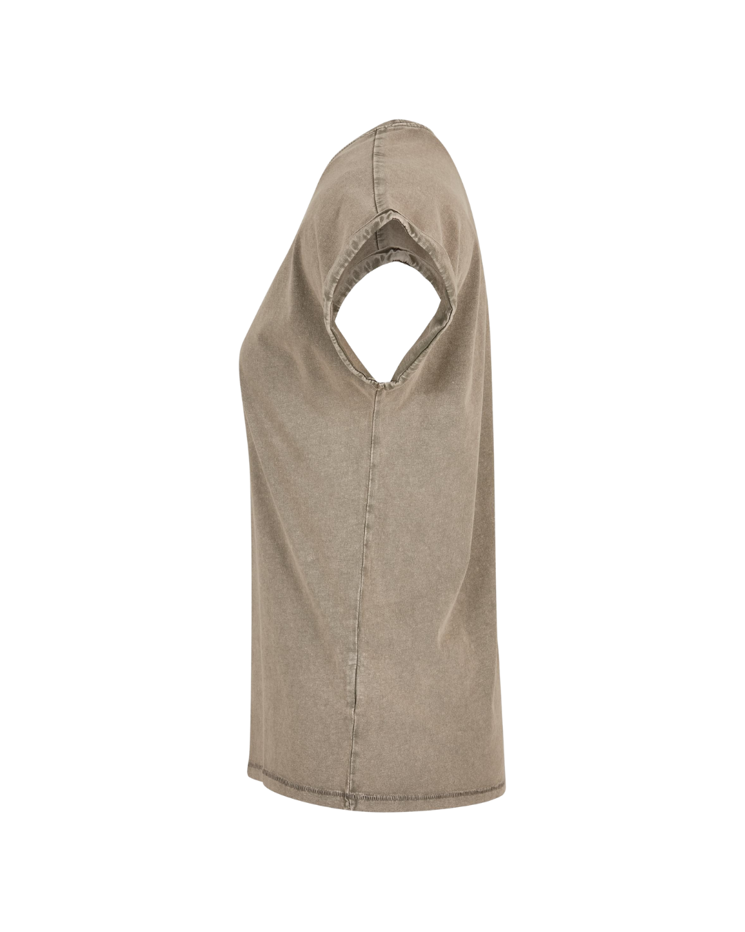 Ladies T-Shirt beige meliert