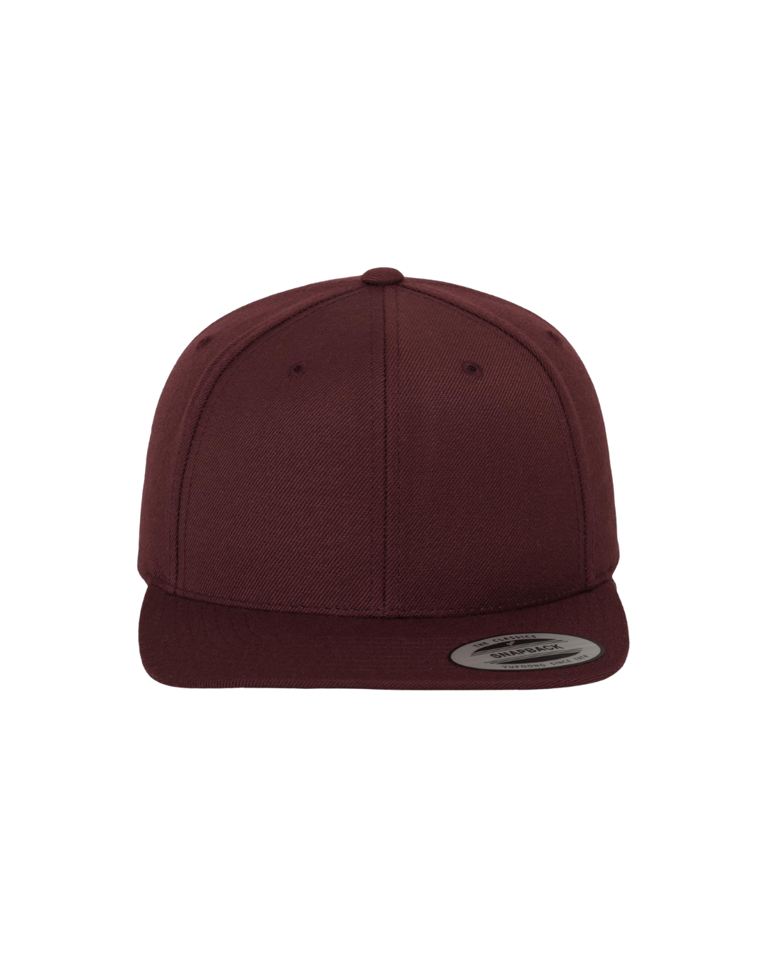 Snapback mit Farbkontrast bordeaux - grün