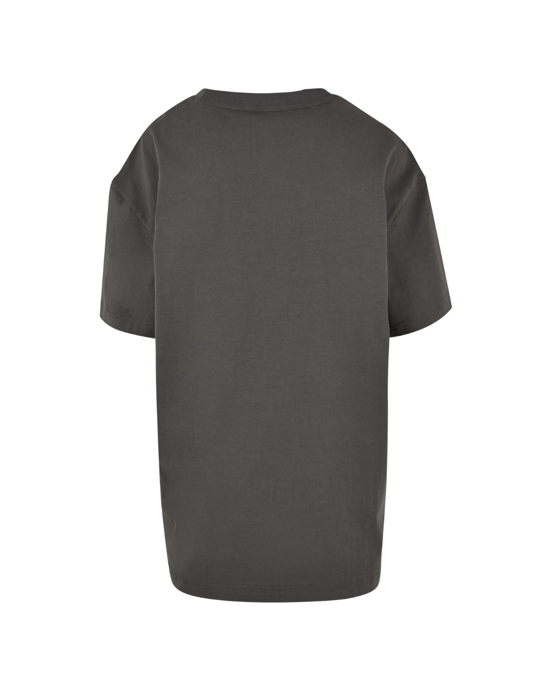 Ladies oversized boyfriend T-Shirt dunkelgrau
