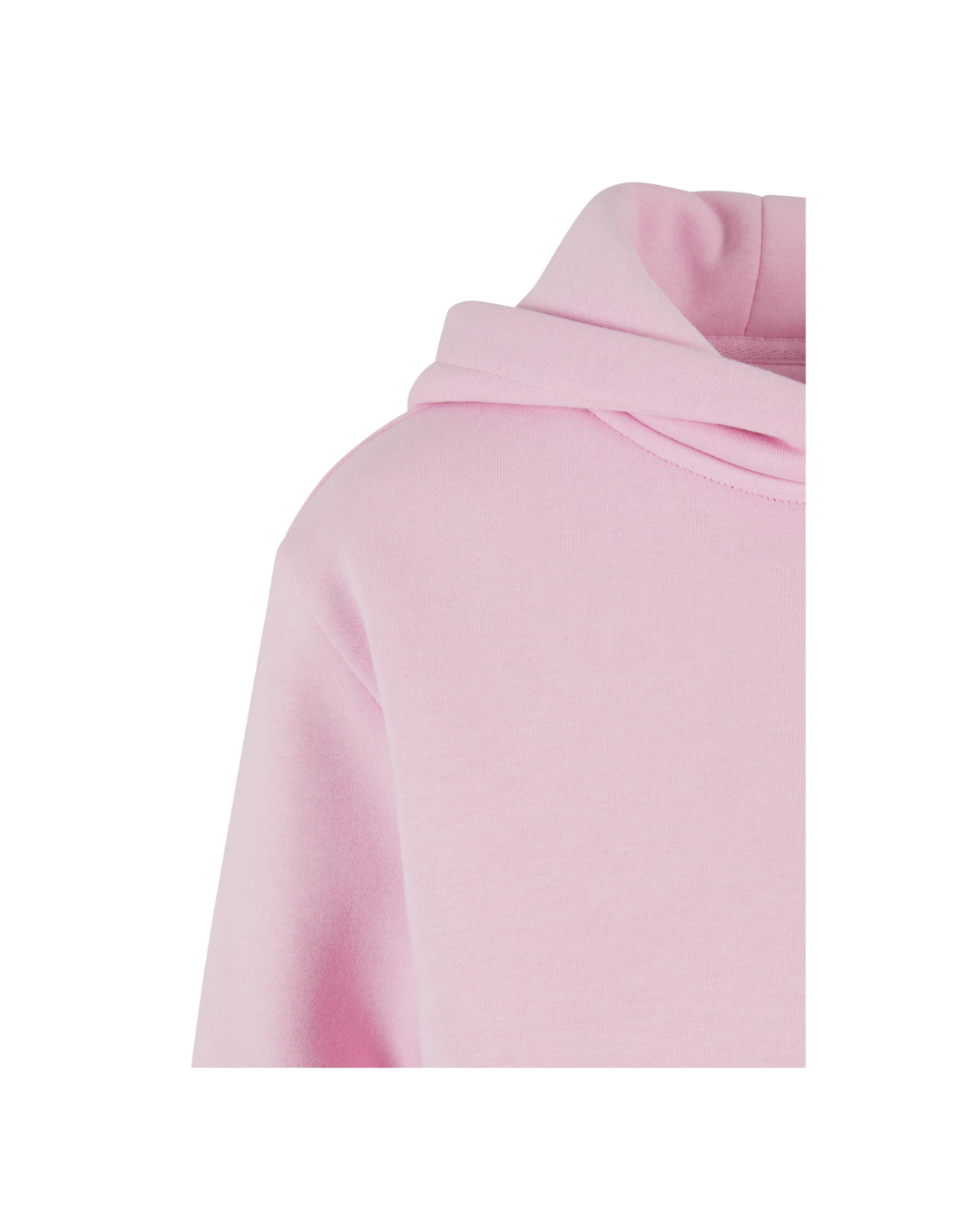 Ladies Fluffy Hoodie - rosa