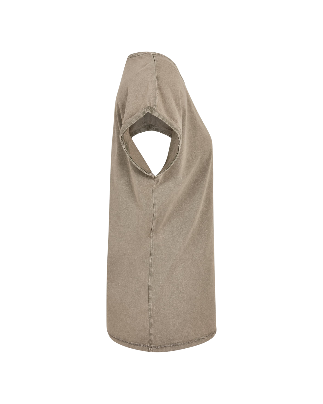 Ladies T-Shirt beige meliert