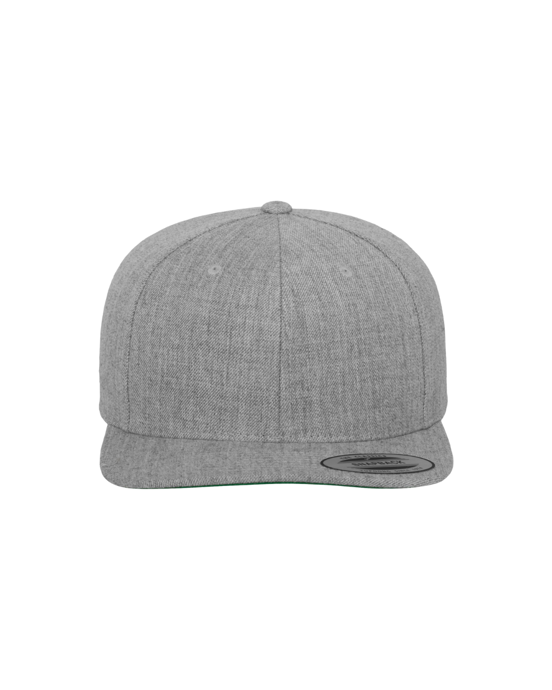 Snapback mit Farbkontrast heather