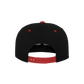 Snapback mit Farbkontrast black/red