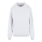 Ladies Fluffy Hoodie - white