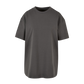 Ladies oversized boyfriend T-Shirt dunkelgrau