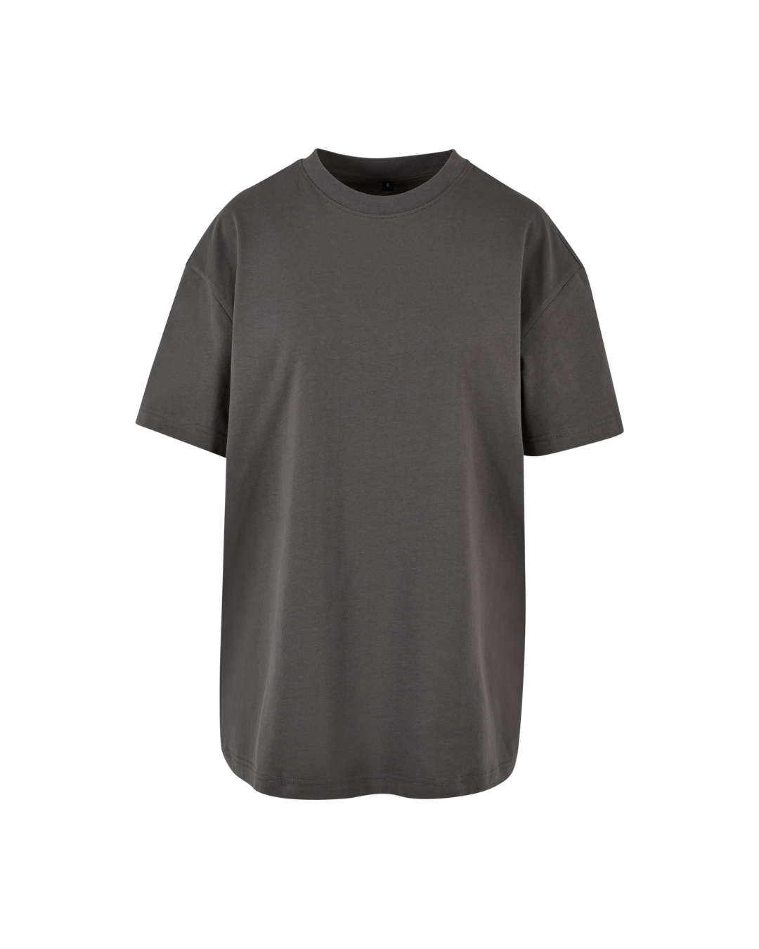 Ladies oversized boyfriend T-Shirt dunkelgrau