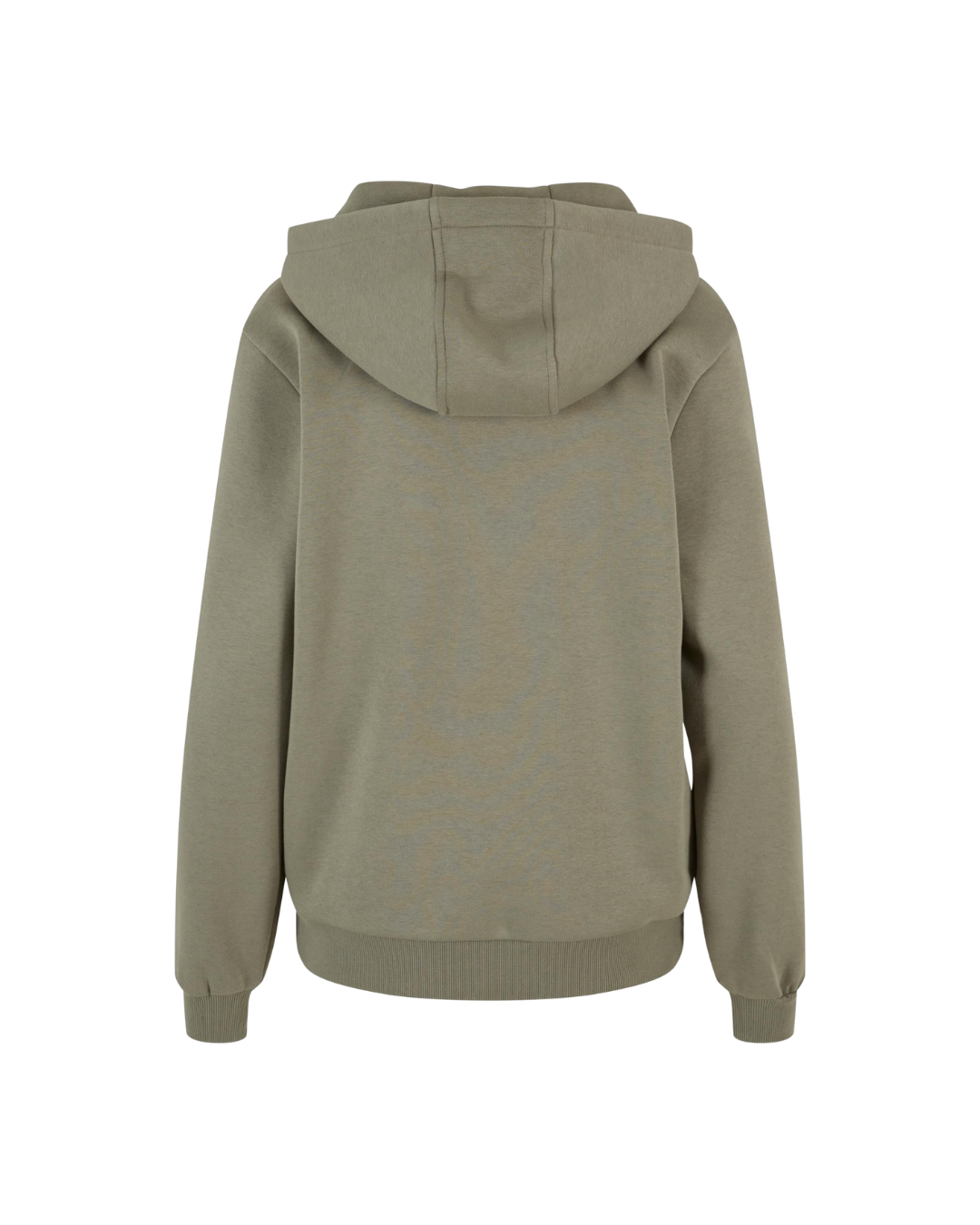 Ladies Fluffy Hoodie - oliv