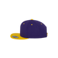 Snapback mit Farbkontrast pur/gold