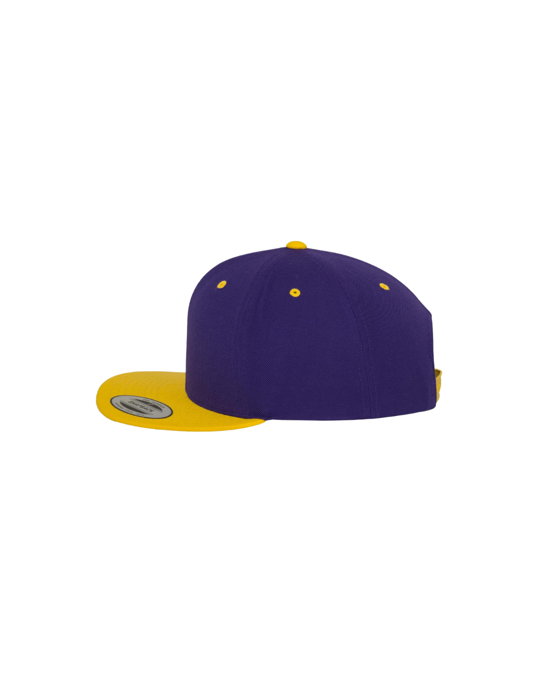 Snapback mit Farbkontrast pur/gold
