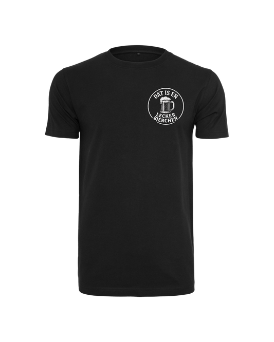 T-Shirt inkl Druck in schwarz