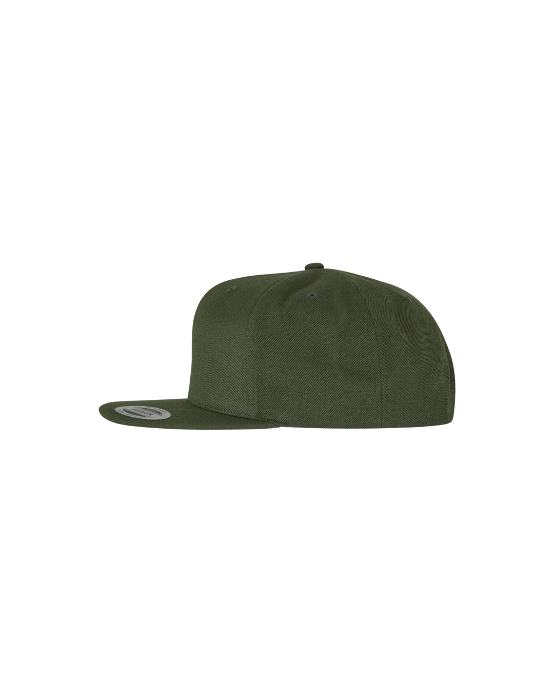 Snapback mit Farbkontrast deep olive
