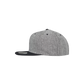 Snapback black/melange