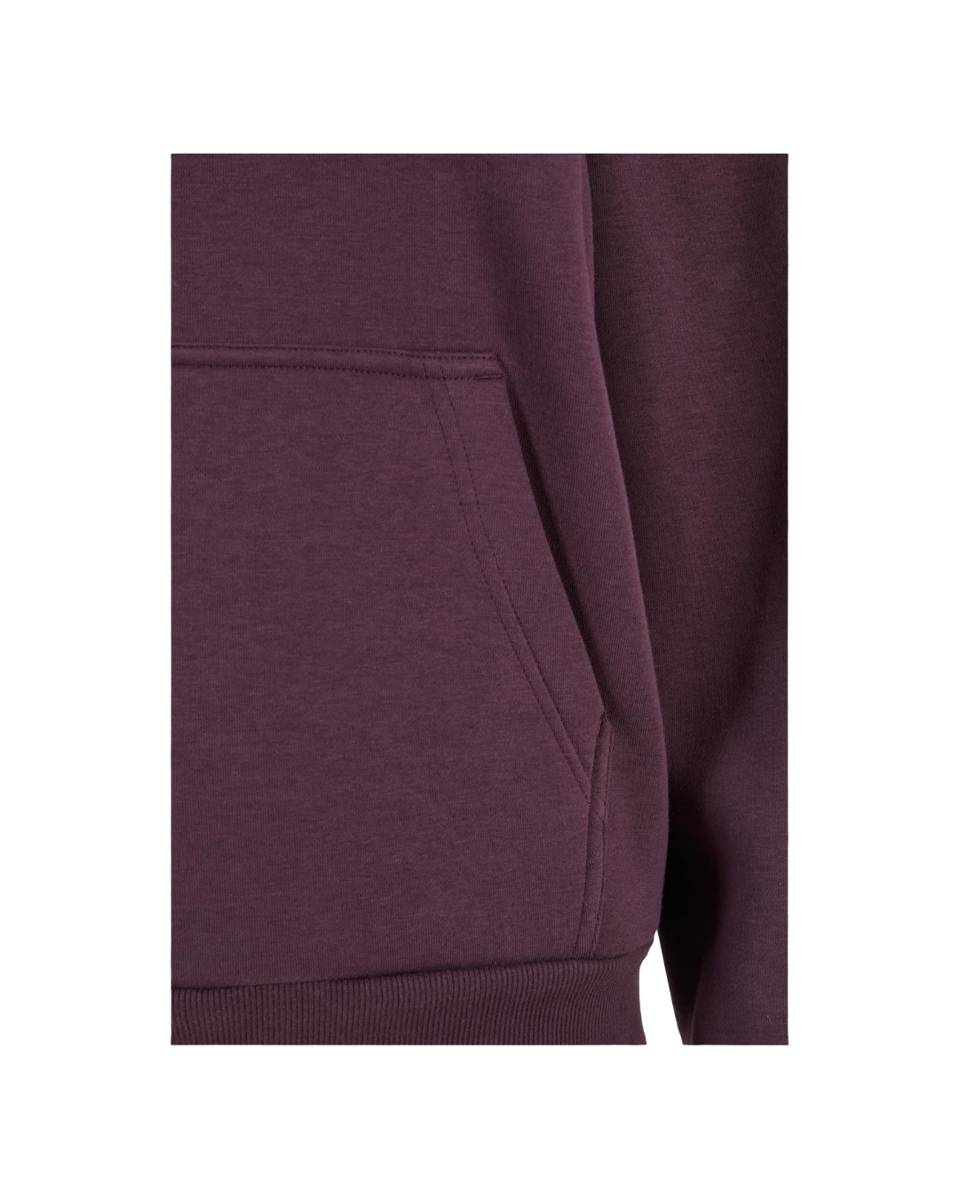 Ladies Fluffy Hoodie - plumpurple