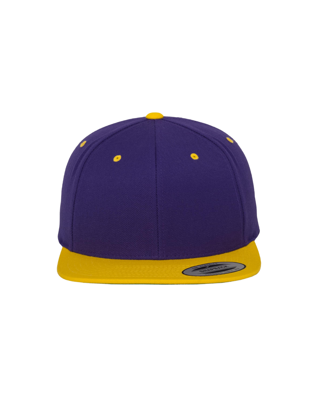 Snapback mit Farbkontrast pur/gold